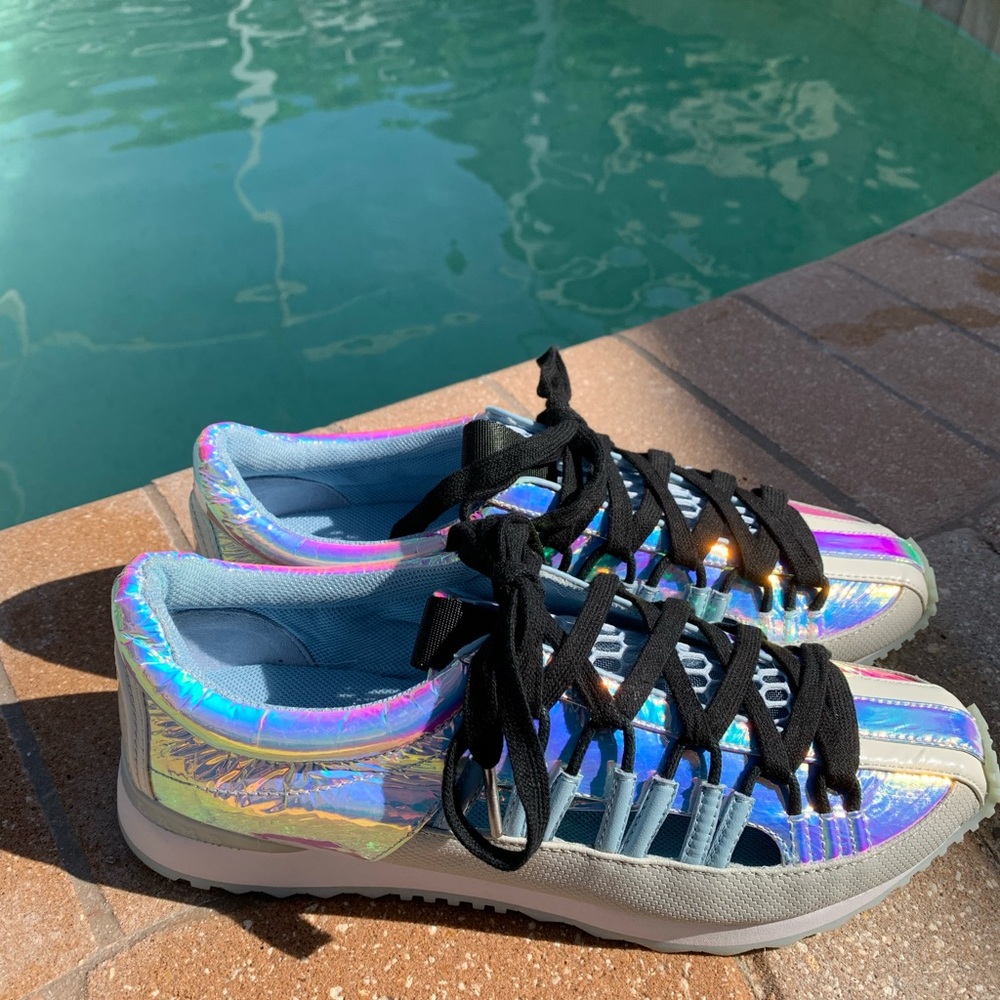 L.A.M.B. by Gwen Stefani Womens Bennie Fashion Sneakers Shoes 9.5 - Picture 13 of 14